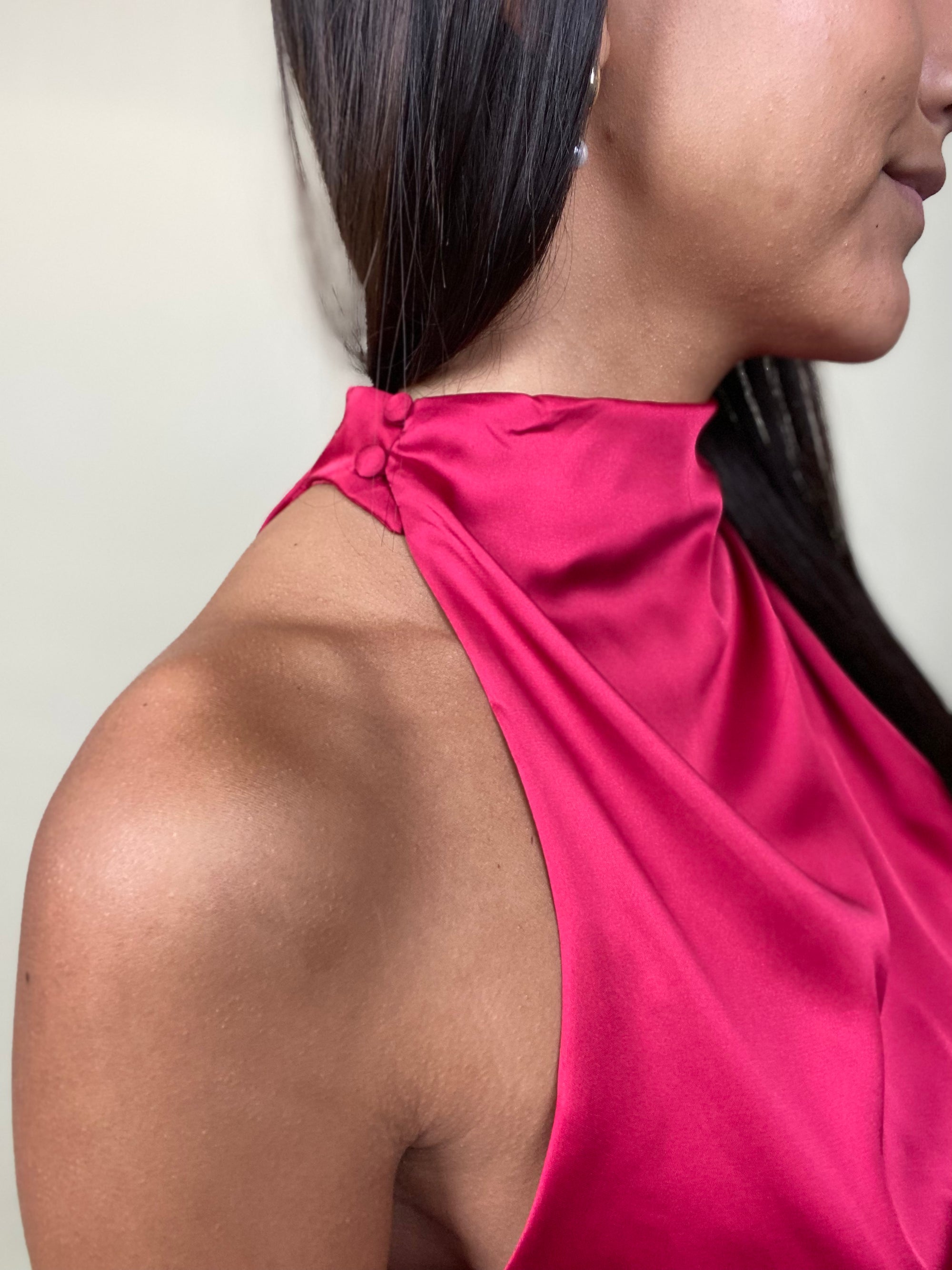 ATHENA SATIN TOP