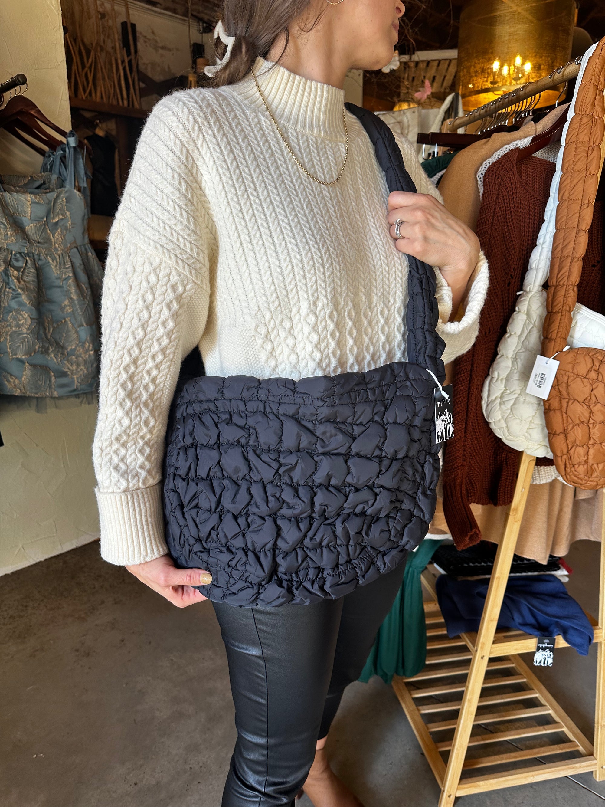 QUILTED CLOUD BAG