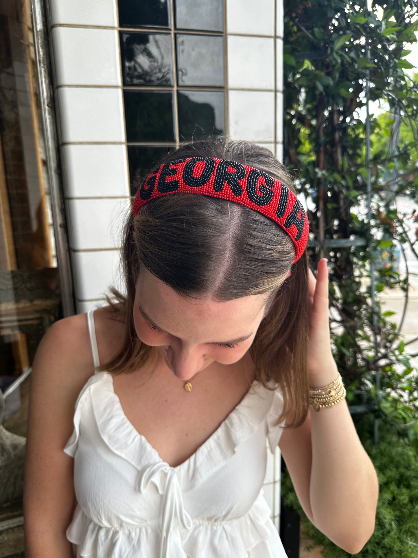 "GEORGIA" BEADED HEADBAND