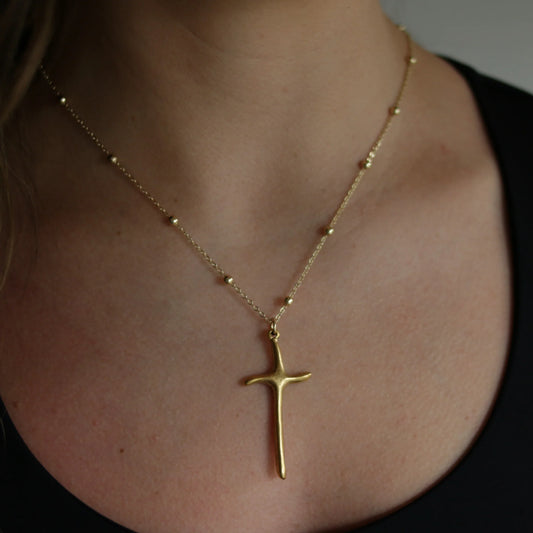 CASEY'S CROSS NECKLACE by INSPIRE DESIGNS