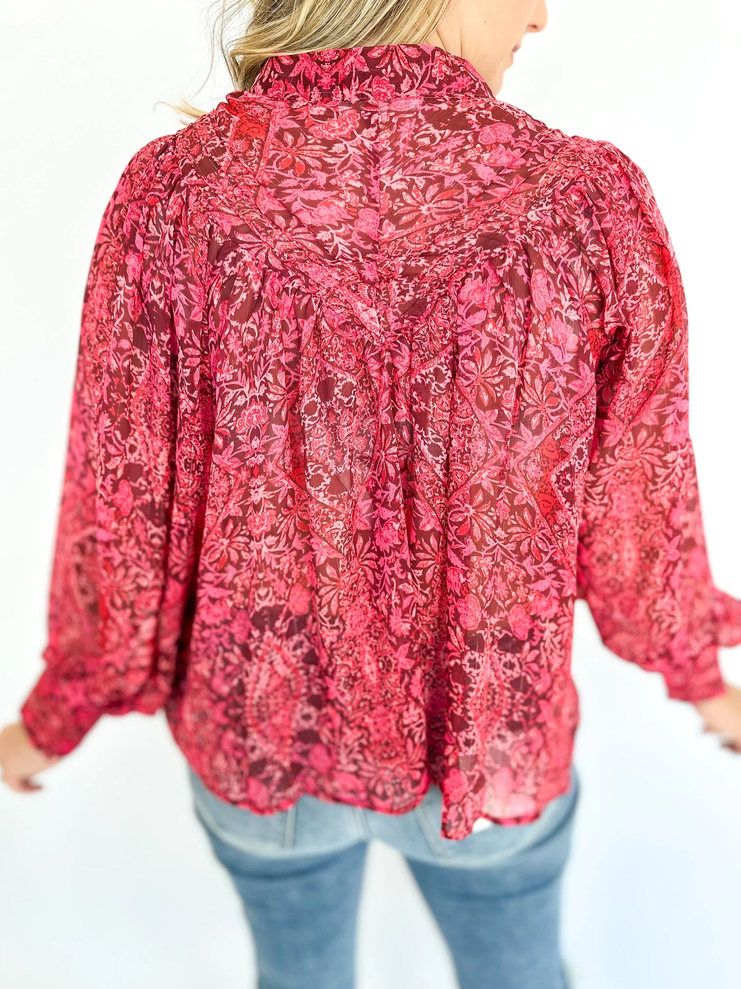 BRECKEN BUTTON UP BLOUSE