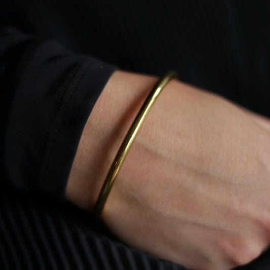 CLASSIC GOLD BANGLE BRACELET by INSPIRE DESIGNS
