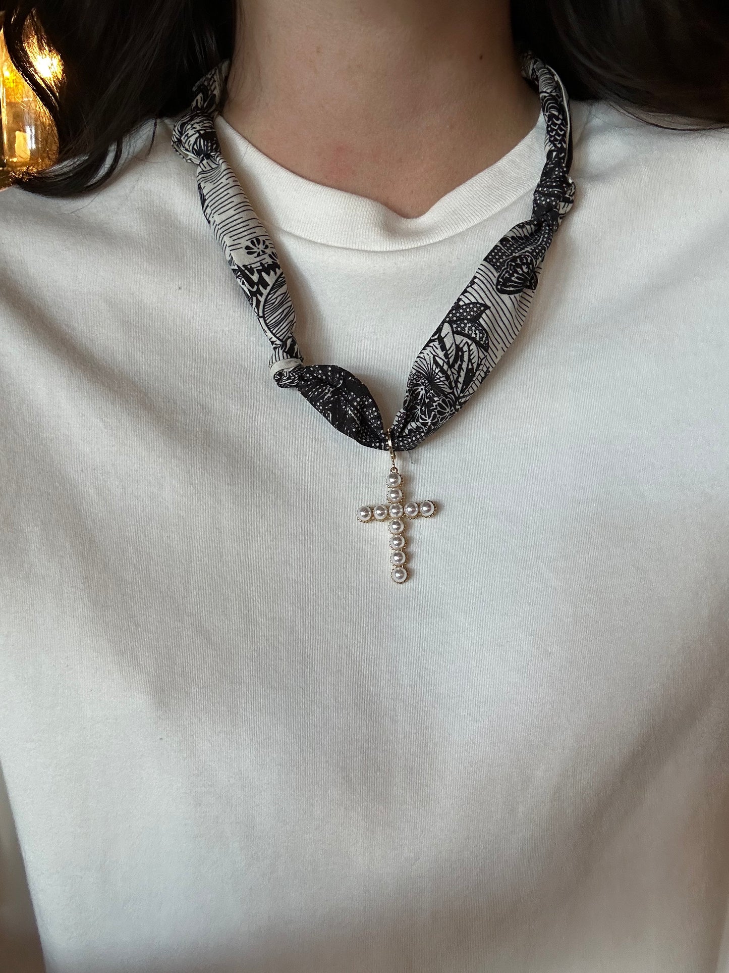 SCARF CHARM NECKLACE by InspireDesigns