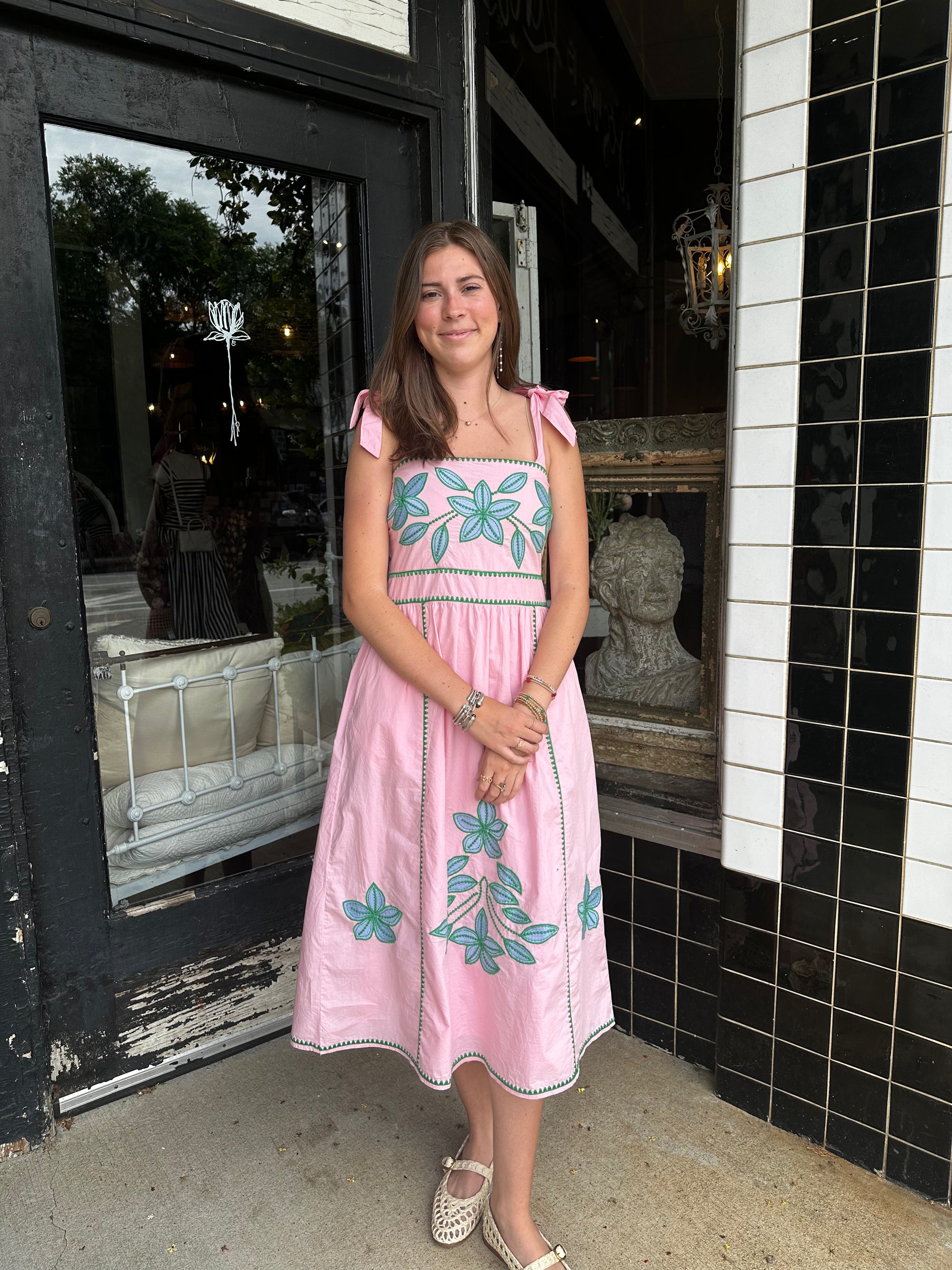 "SHOUTS OF JOY" DRESS