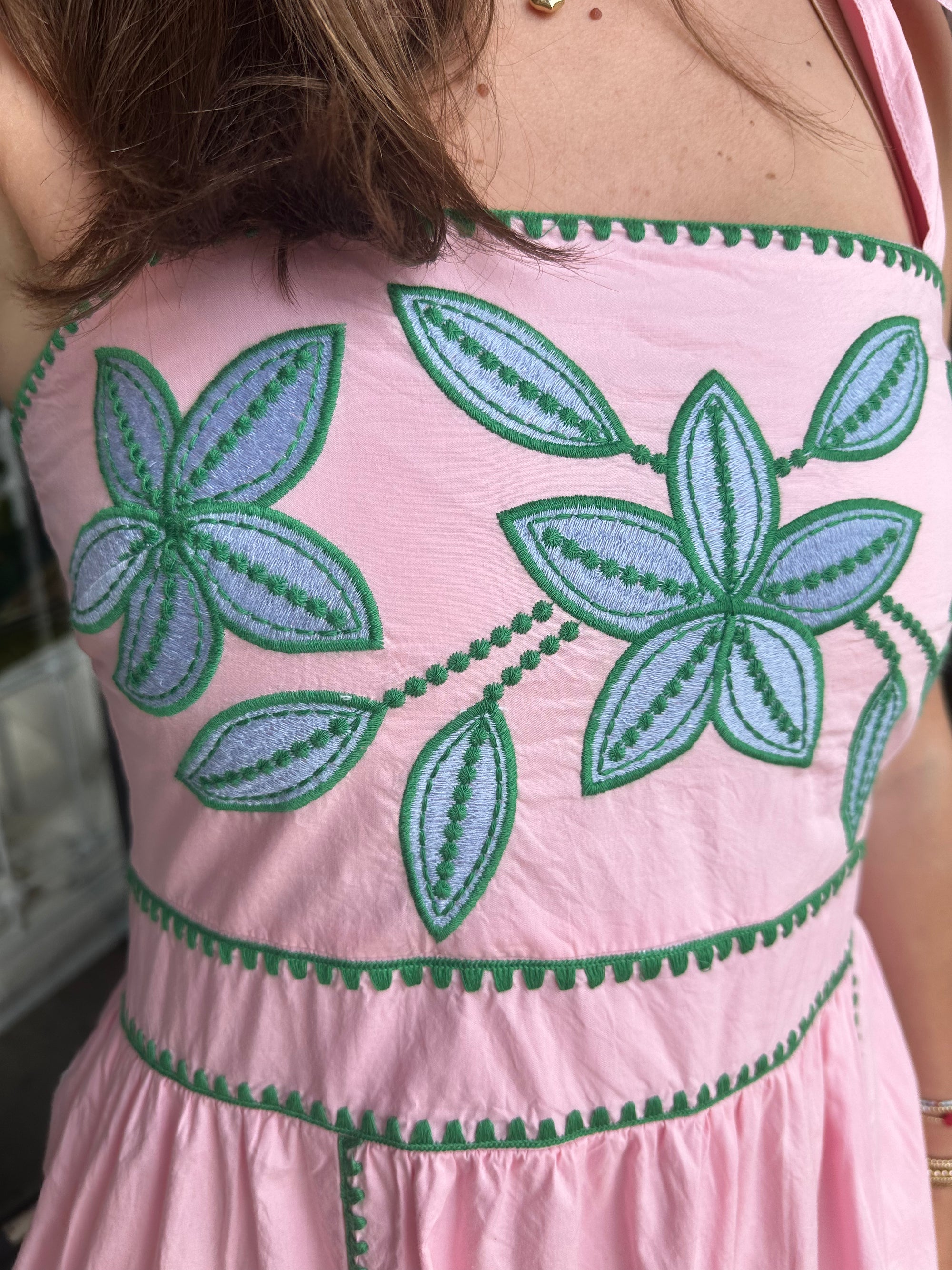 "SHOUTS OF JOY" DRESS