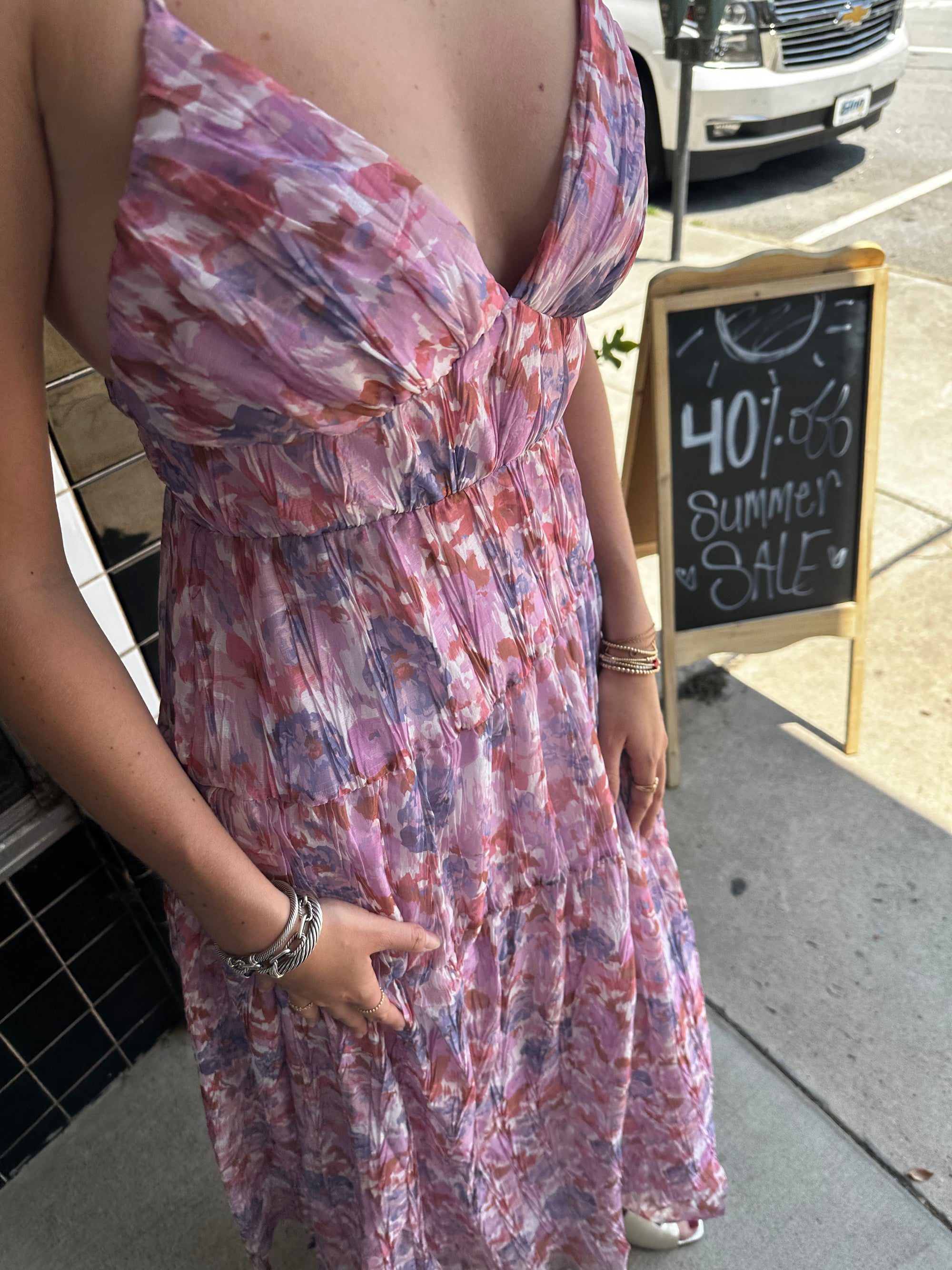 "HEALING LAUGHTER" MAXI DRESS