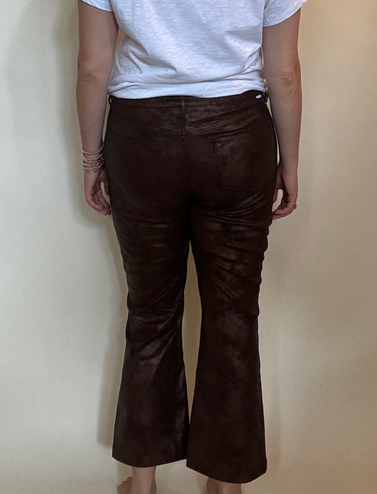 JEANNE SUPER HIGH RISE CROPPED FLARE