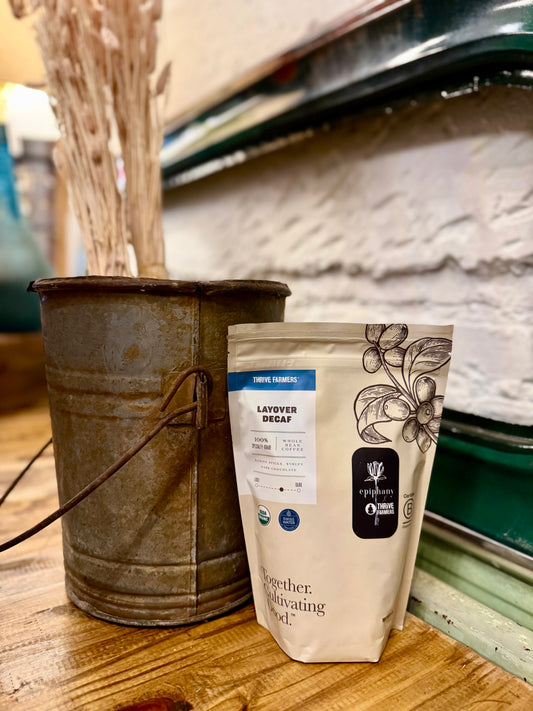 THRIVE LAYOVER WHOLE BEAN DECAF COFFEE