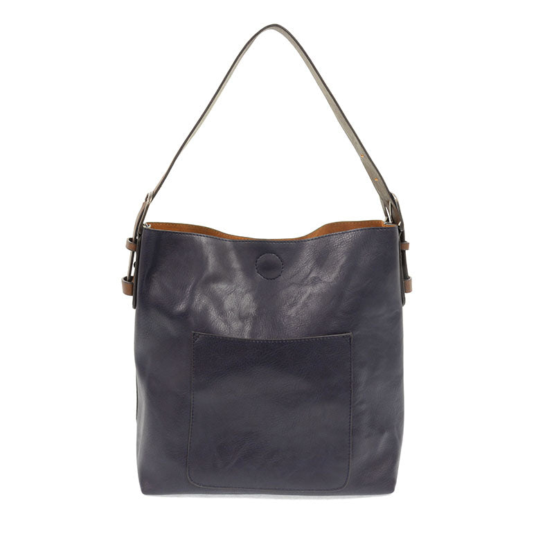 CLASSIC HOBO WITH COFFEE HANDLE HANDBAG
