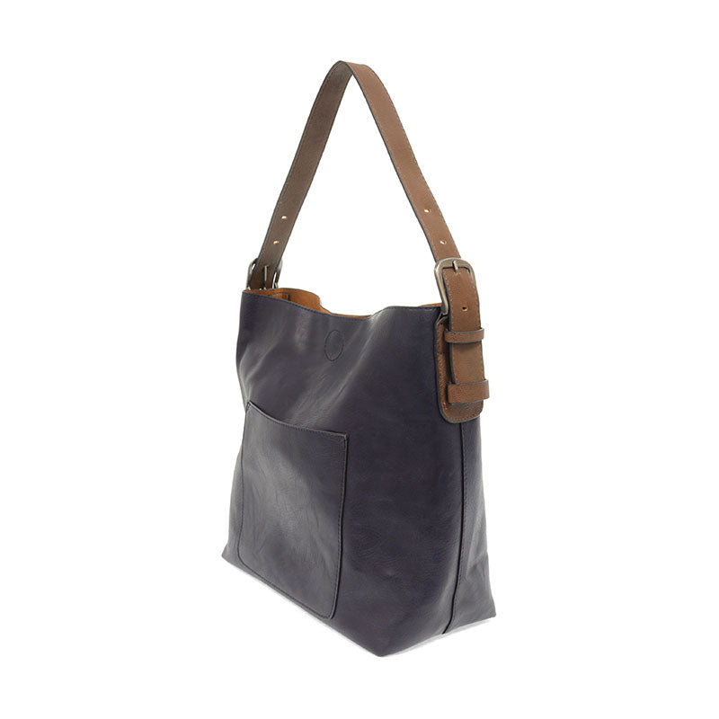 CLASSIC HOBO WITH COFFEE HANDLE HANDBAG