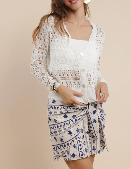 "JOY IN THE MORNING" CARDIGAN