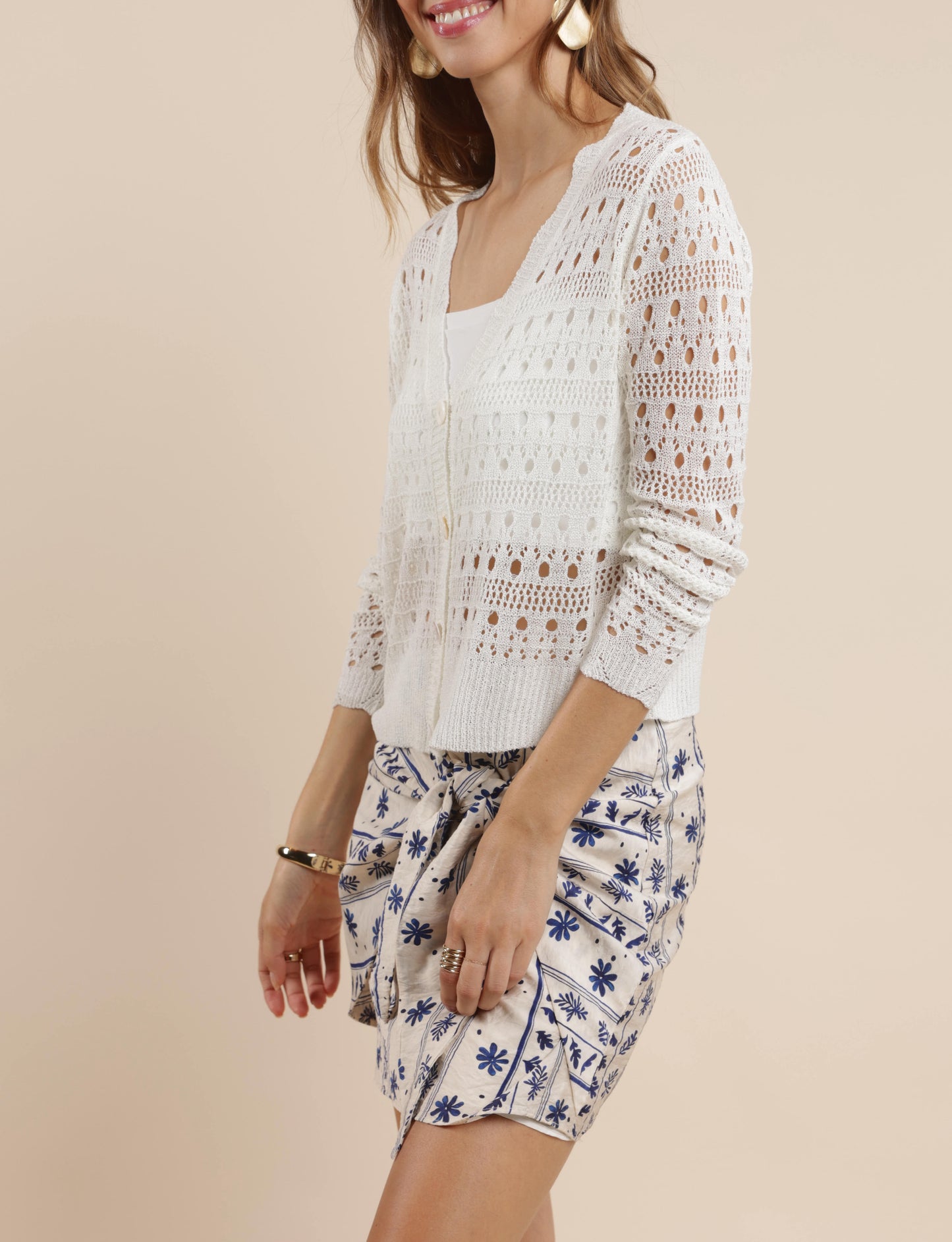 "JOY IN THE MORNING" CARDIGAN