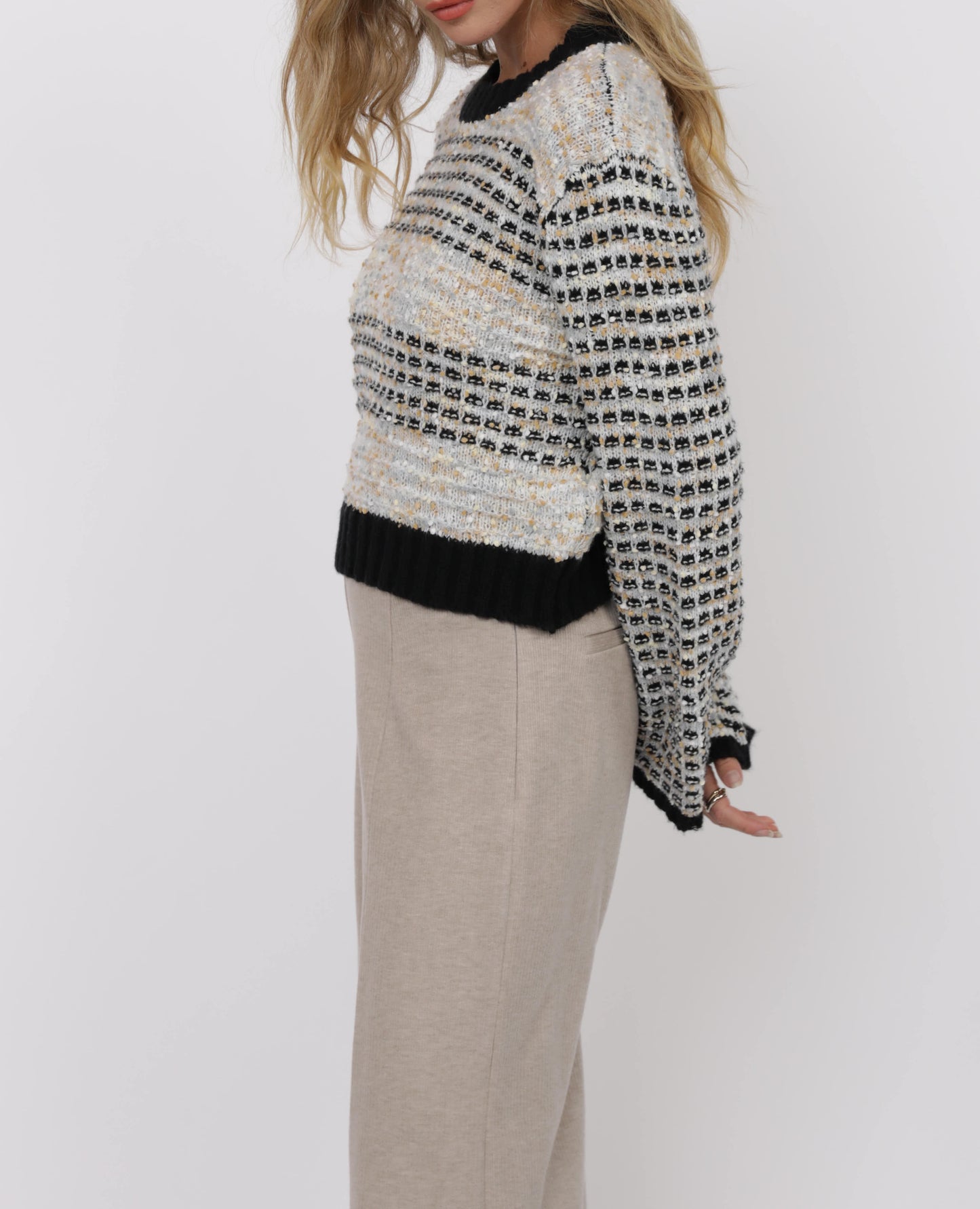 "FALL INTO GRACE" SWEATER