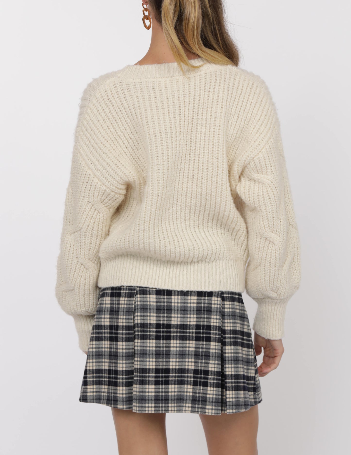 "ROCKS CRY OUT" SWEATER