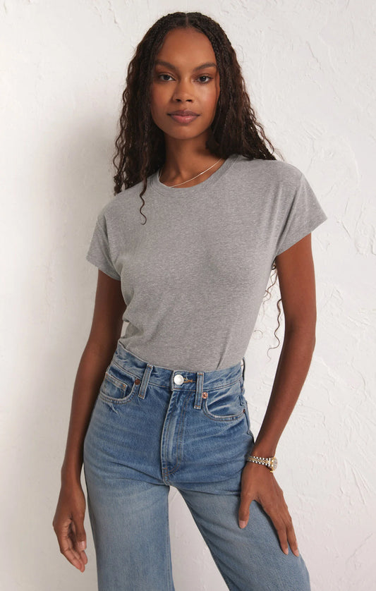 MODERN TRI BLEND CREW NECK TEE