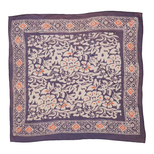 PLUM HAZE HAND DYED BATIK BANDANA