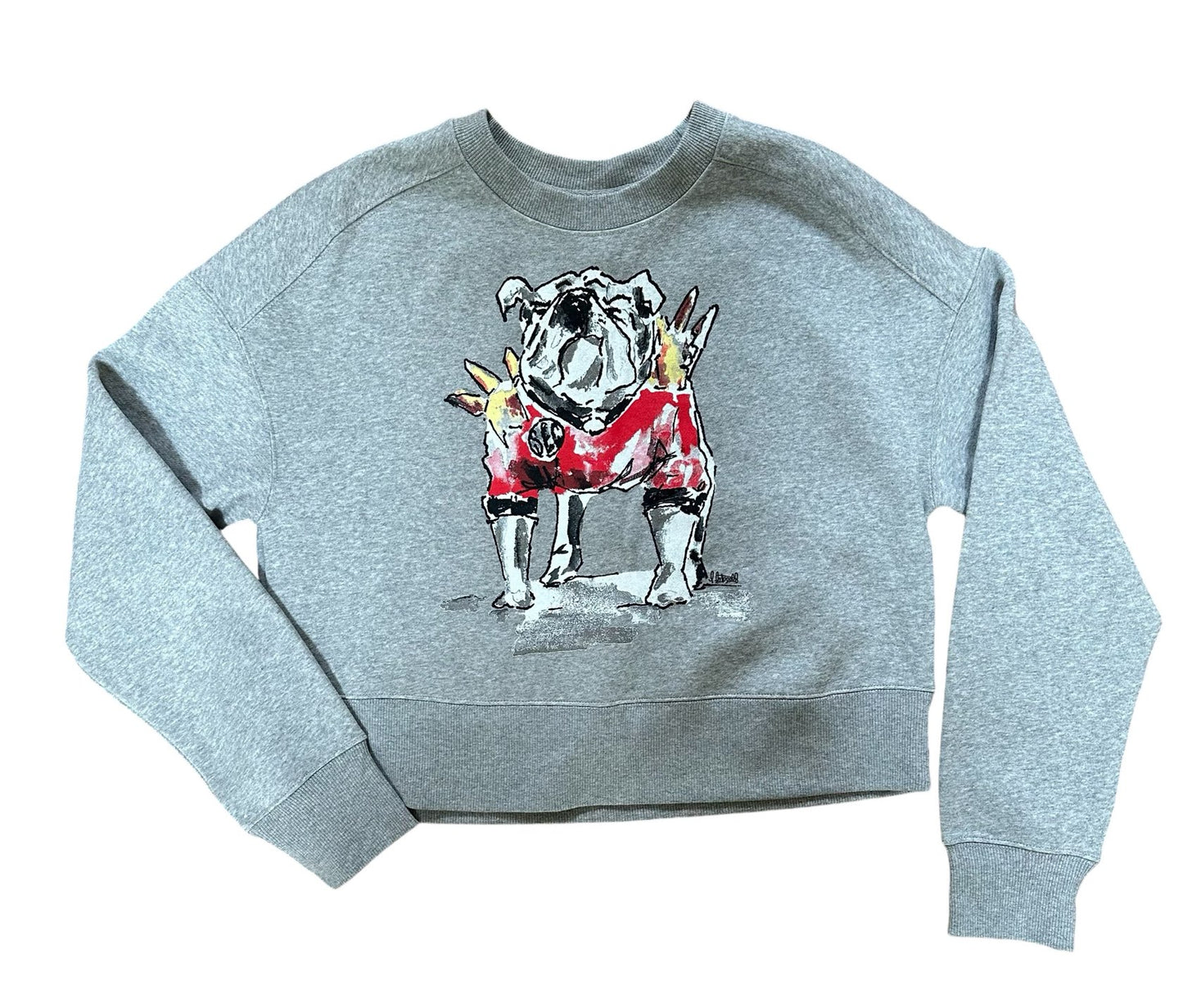 SAVAGE BOXY SWEATSHIRT by LEAH LATURELL ART
