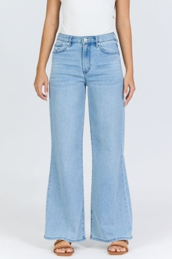 FIONA WIDE LEG DENIM JEANS by Dear John