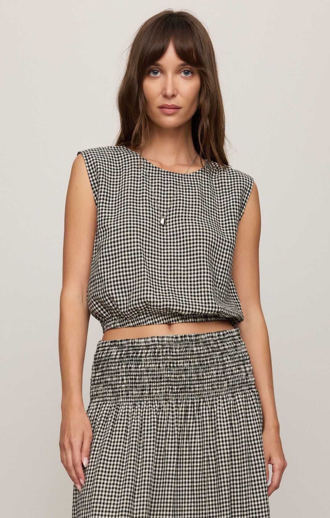 MERIT GINGHAM TOP by Z Supply