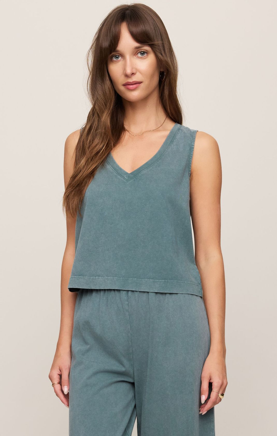 SLOANE V-NECK TOP by Z Supply