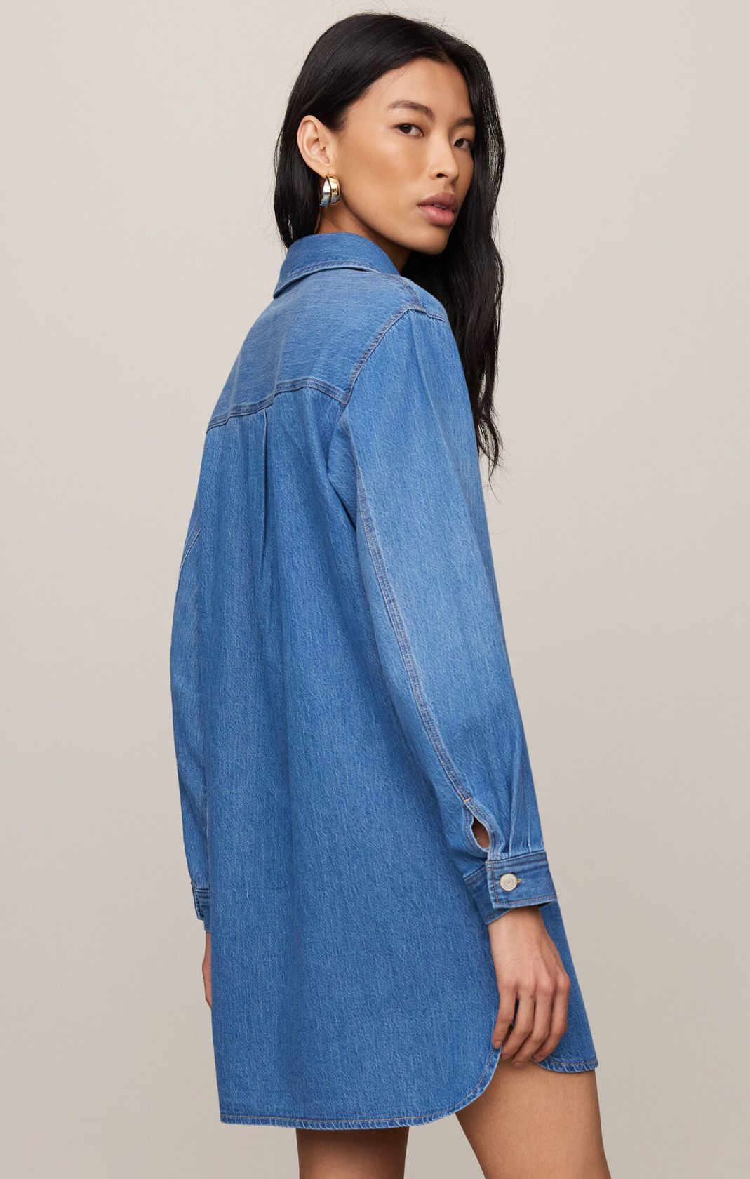 LUCIE DENIM SHIRT DRESS by Z Supply