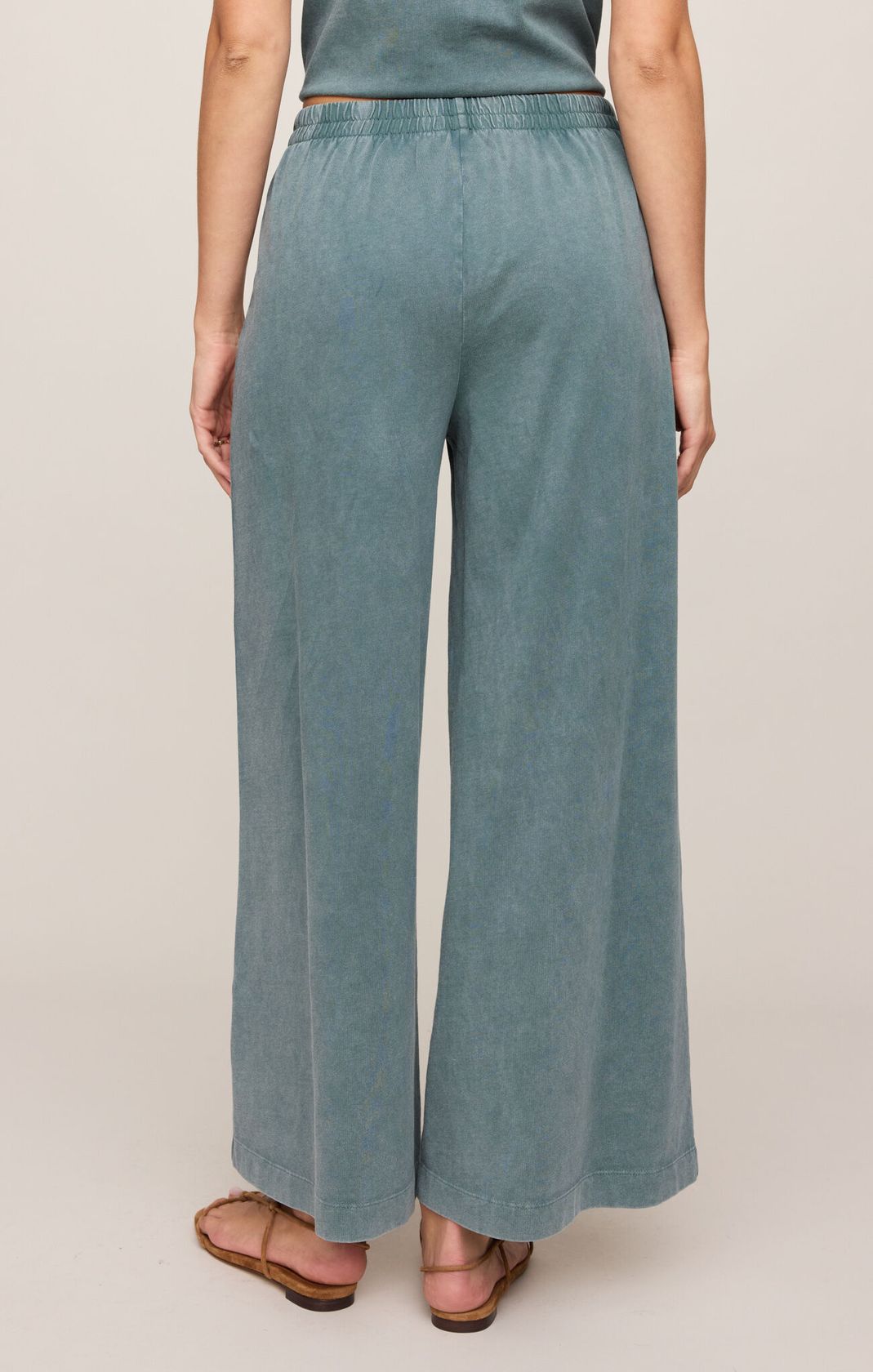 SCOUT JERSEY CROP FLARE PANTS by Z Supply