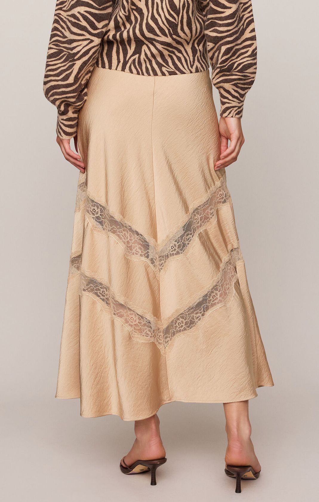 "KORI LACE MAXI SKIRT" by Z Supply