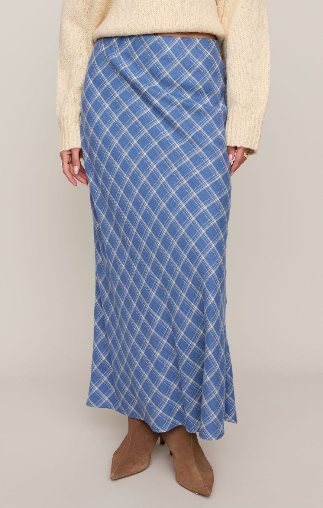 "EUROPA PLAID SKIRT" by Z Supply
