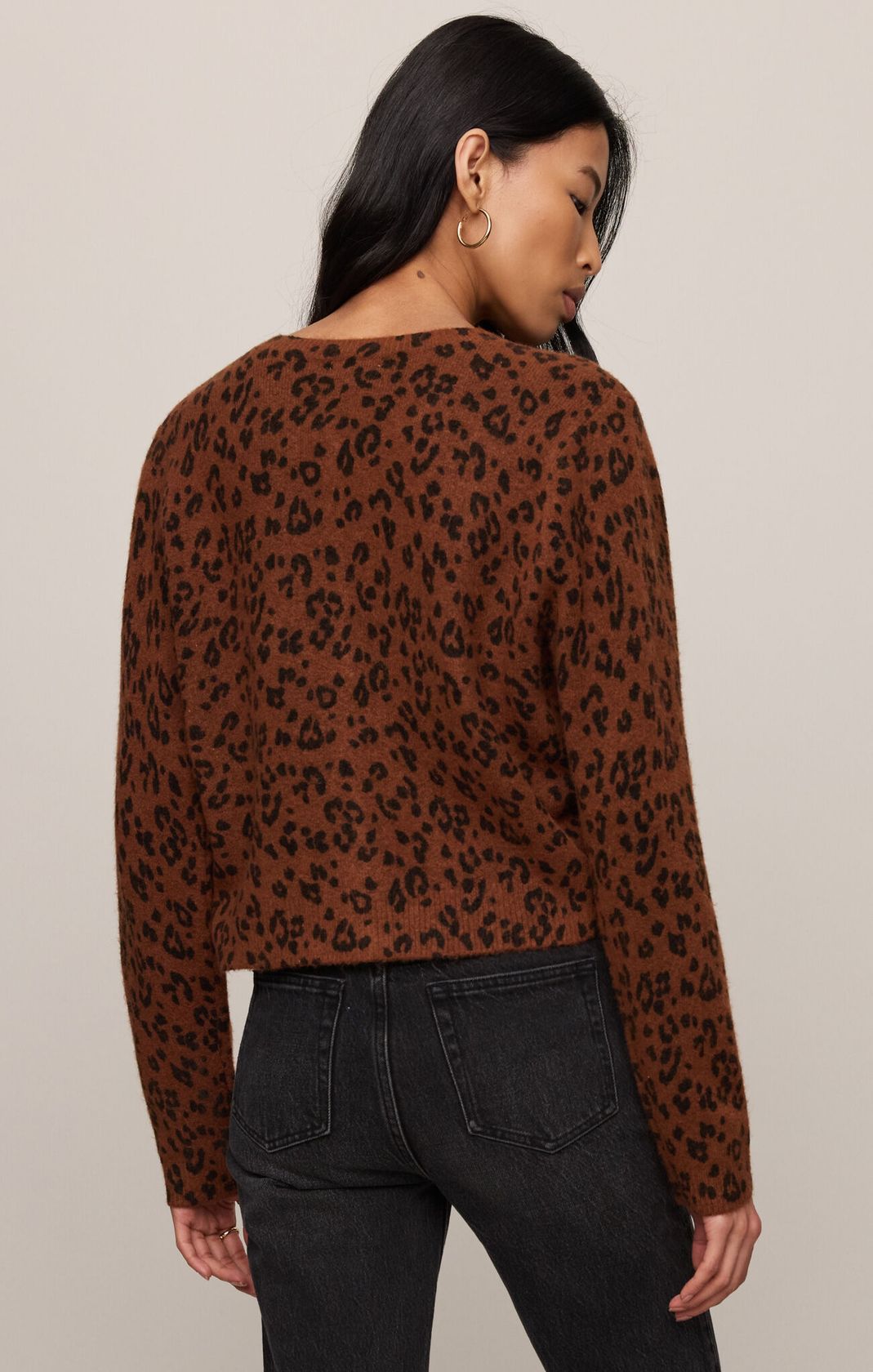 "MEDINA LEOPARD CARDIGAN" by Z Supply