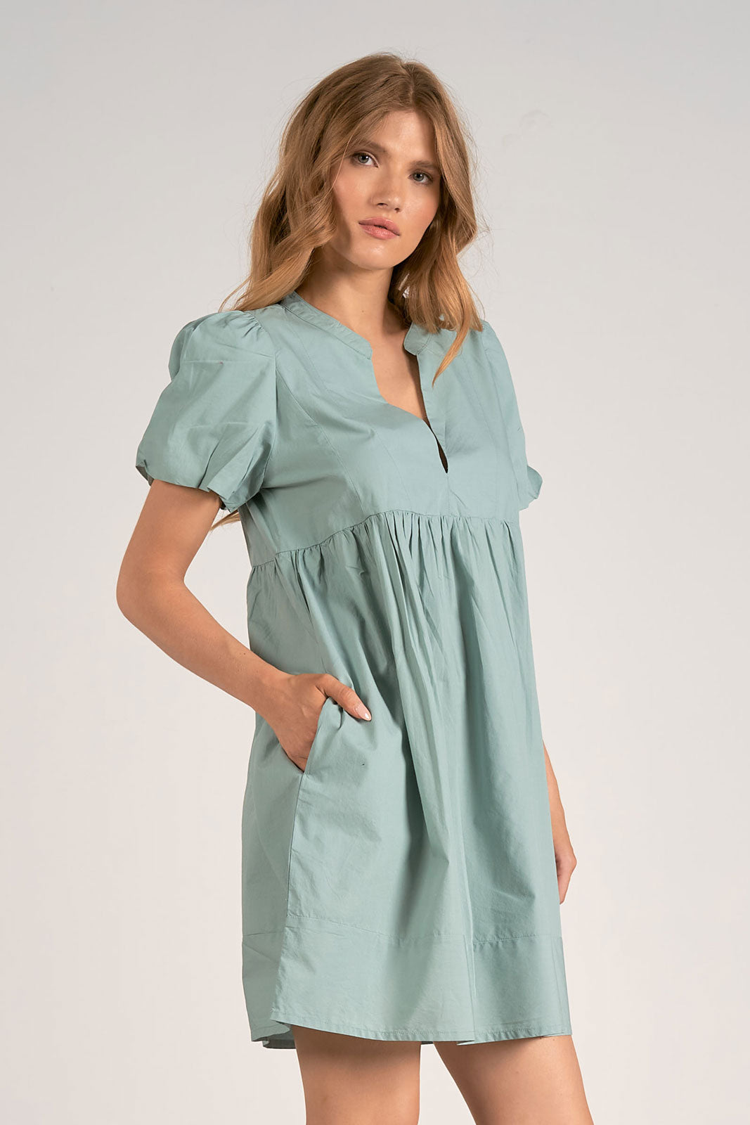 DECLAN TEAL DRESS