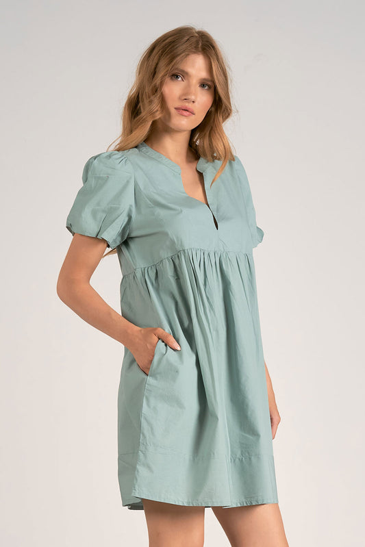 DECLAN TEAL DRESS