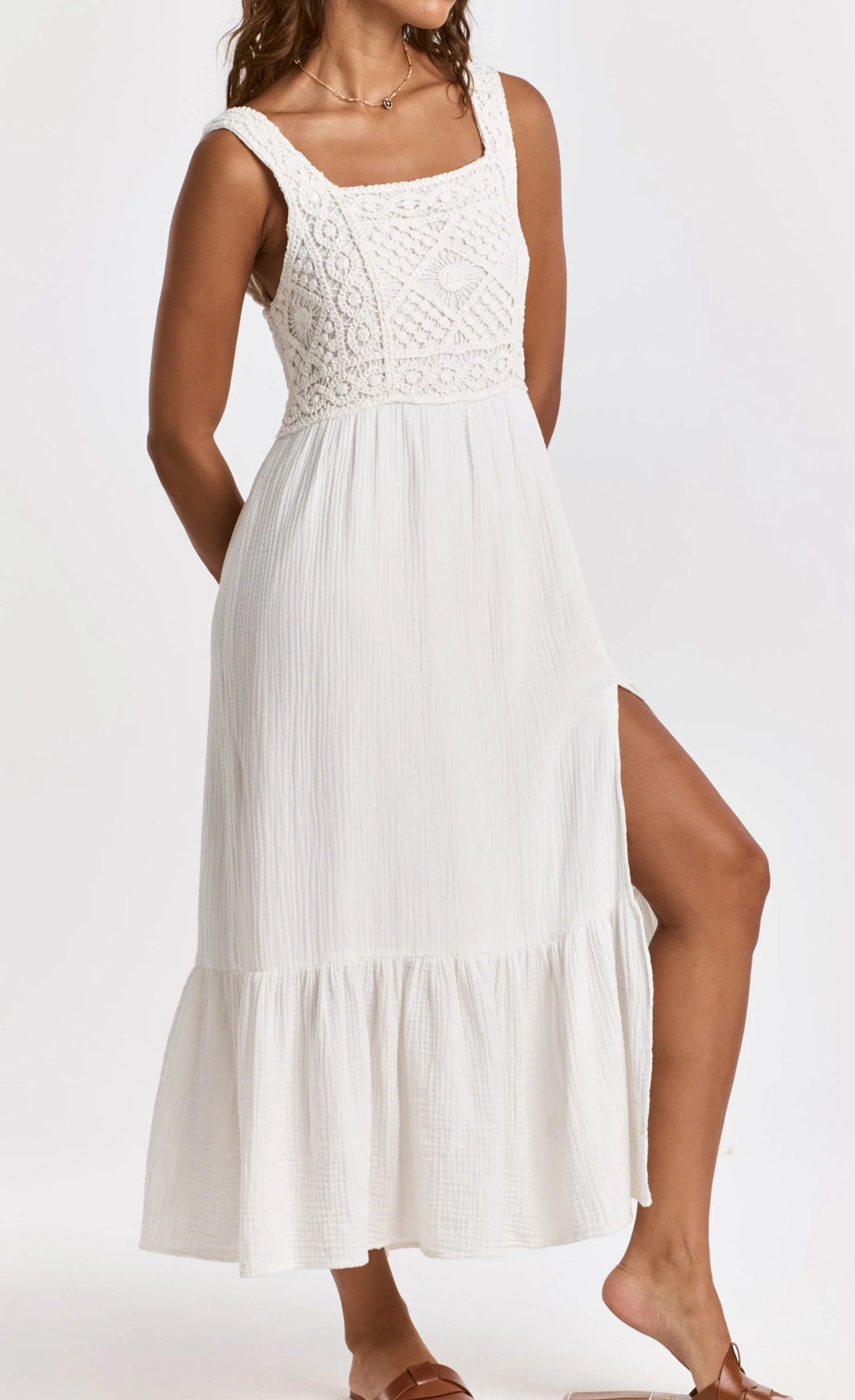 "RIGHT BEFORE ME" DRESS