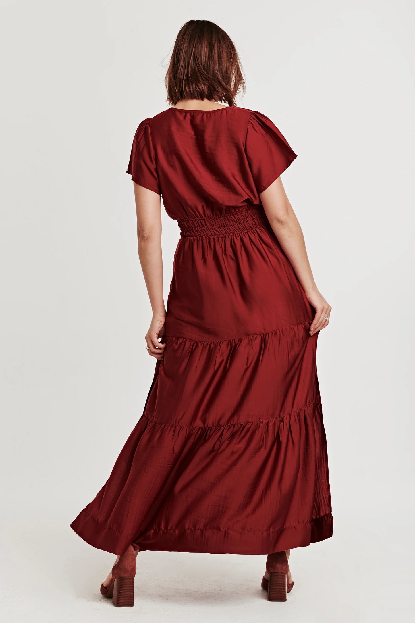 REESE TIERED MAXI DRESS By Dear John