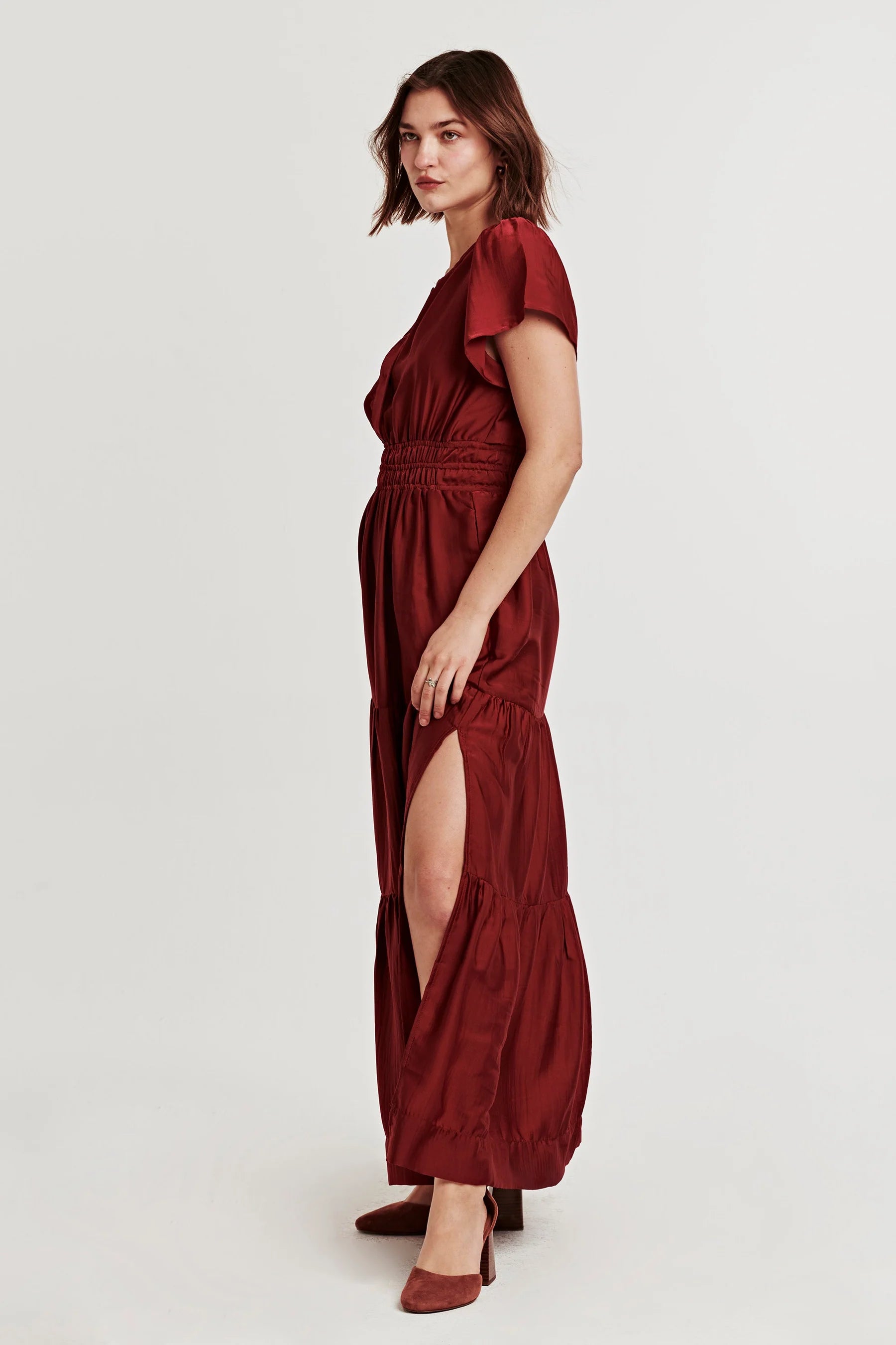 REESE TIERED MAXI DRESS By Dear John
