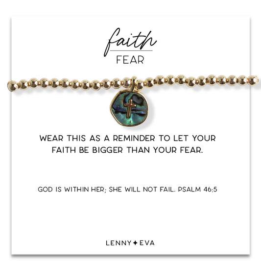FAITH OVER FEAR BRACELET