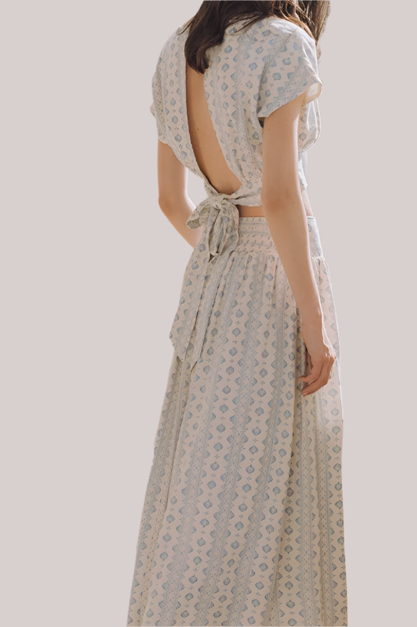 "BACK TO LIFE" TOP