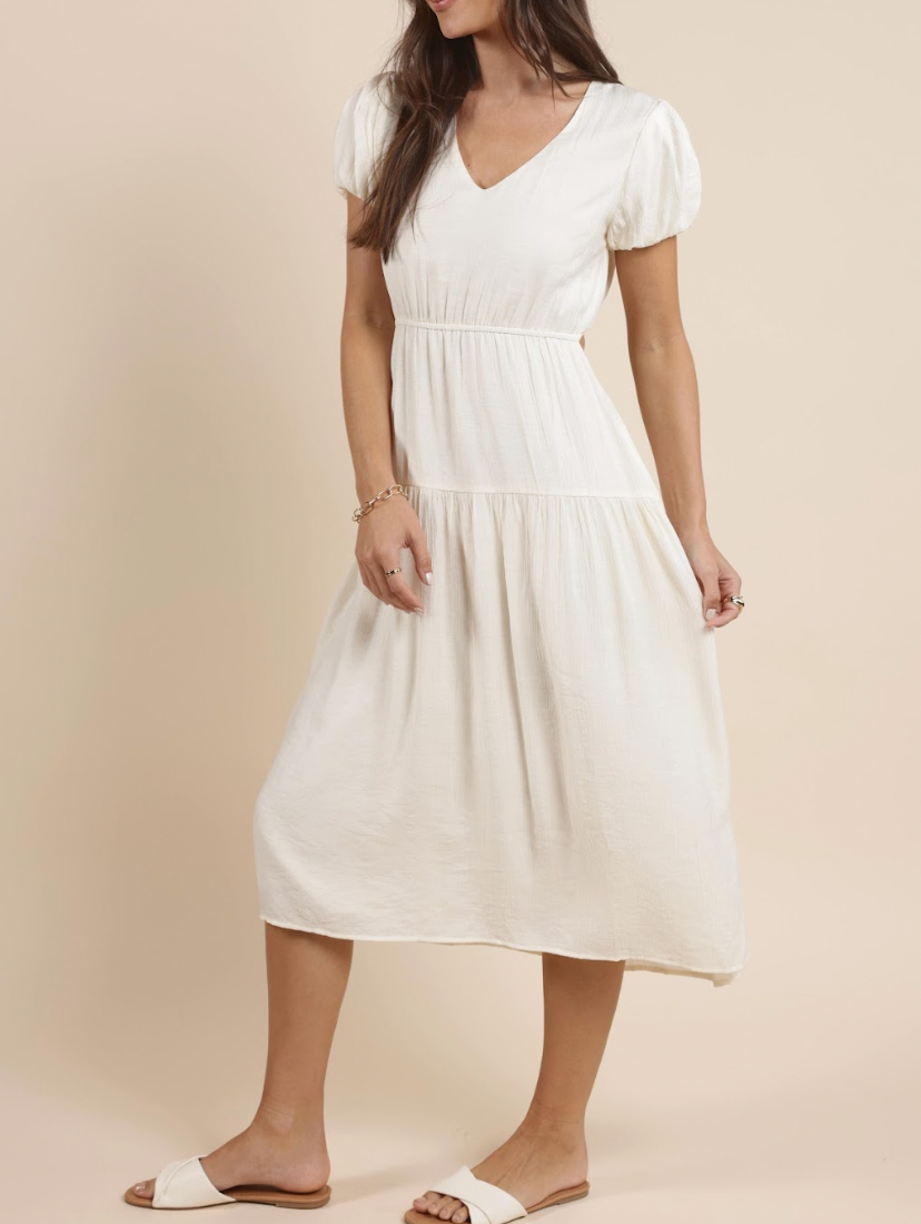 "MIGHTY WORKS" DRESS