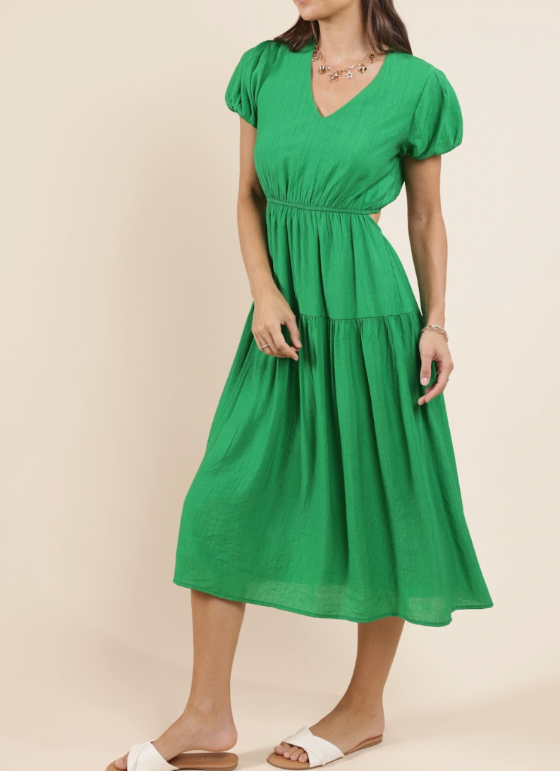 "MIGHTY WORKS" DRESS