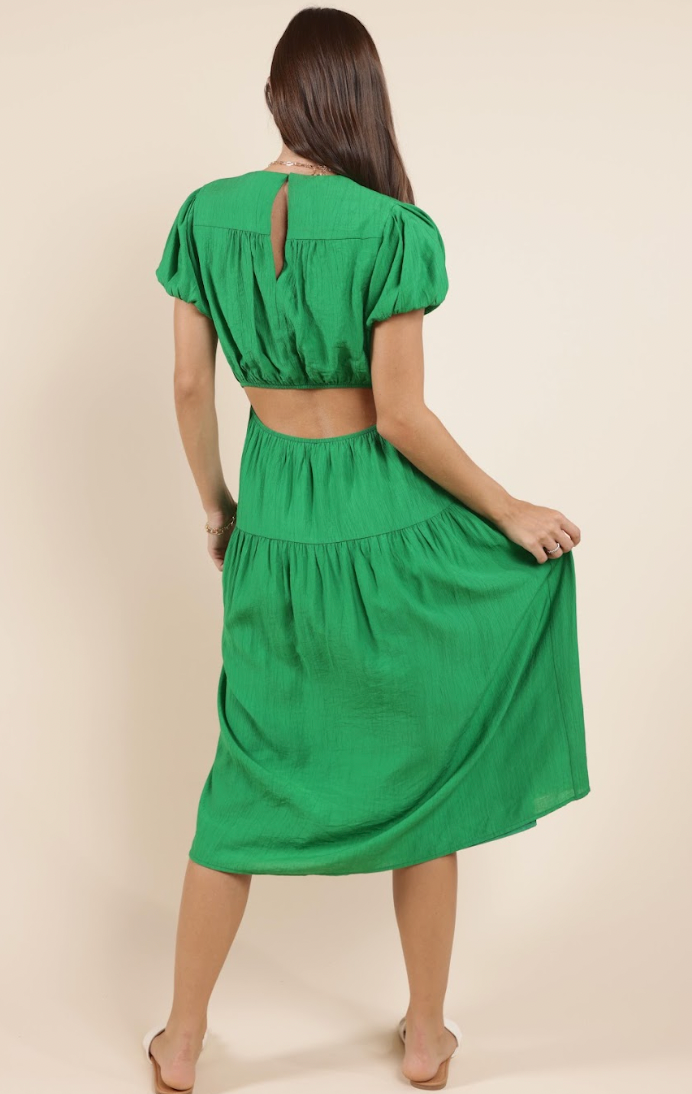 "MIGHTY WORKS" DRESS