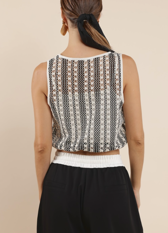 "BEAUTY AND SPLENDOR" TOP