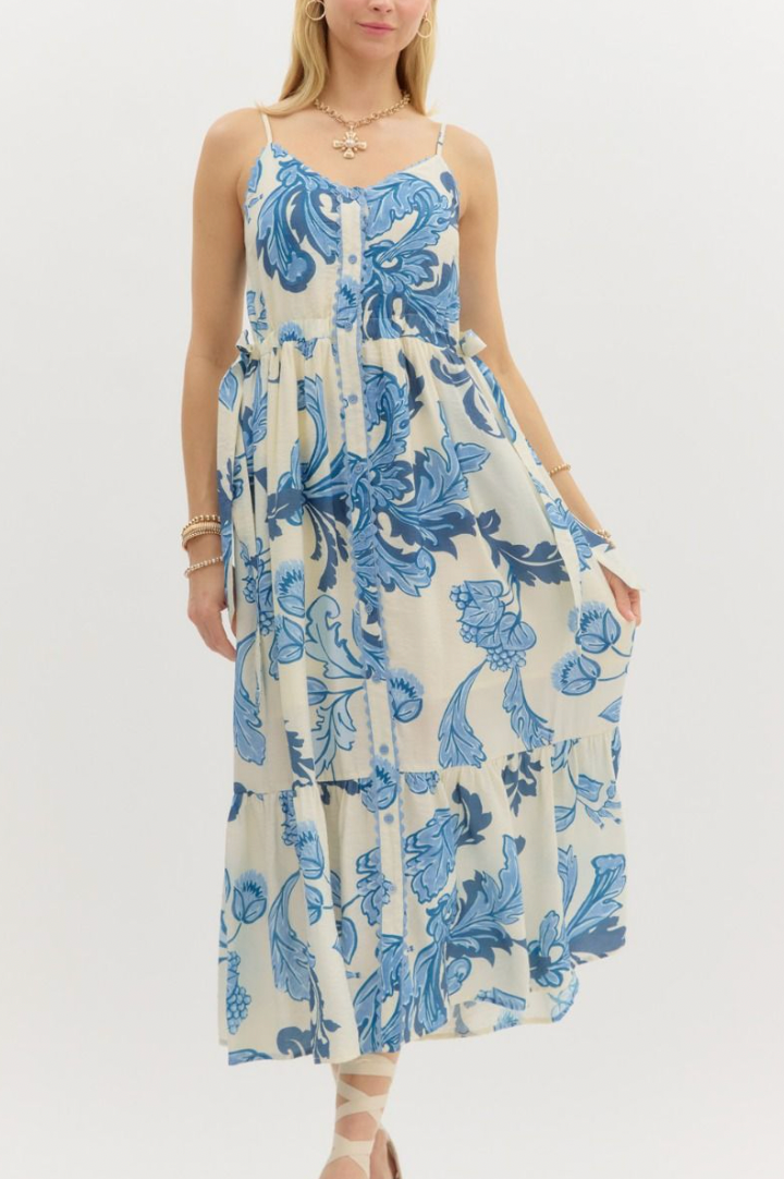 "SEAS INTO HIGHWAYS" DRESS