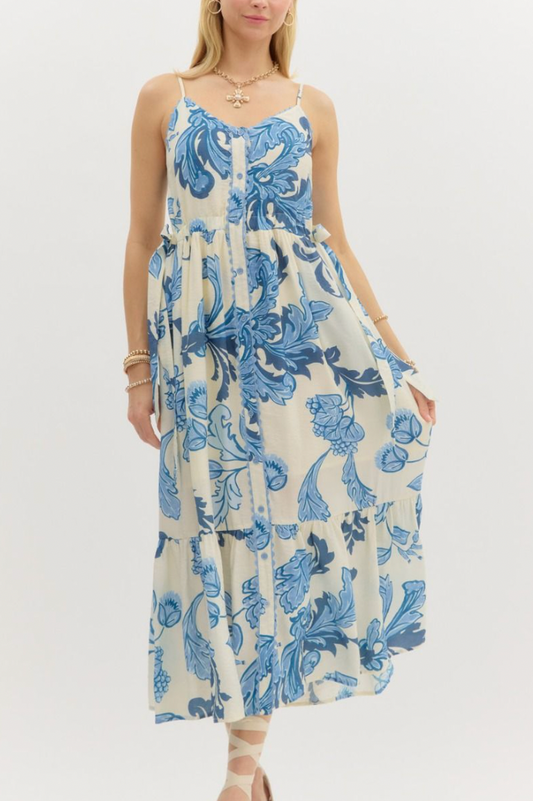 "SEAS INTO HIGHWAYS" DRESS