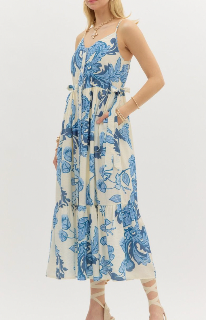 "SEAS INTO HIGHWAYS" DRESS