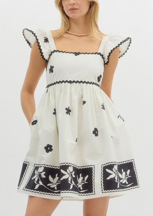 "FIGHTS FOR ME" DRESS