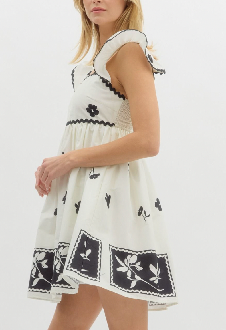 "FIGHTS FOR ME" DRESS