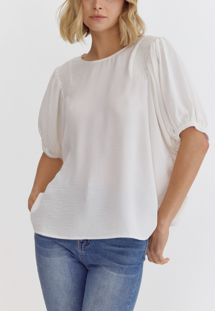 "LIKE A DOVE" TOP