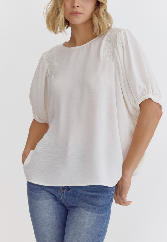 "LIKE A DOVE" TOP