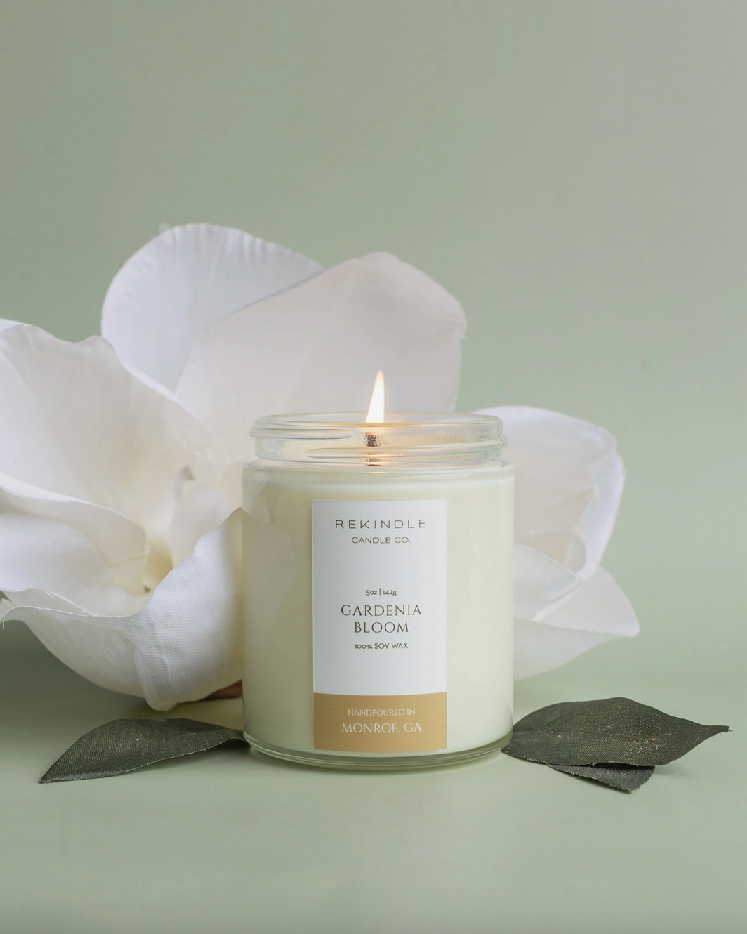 REKINDLE CANDLE CO 5 OZ JAR CANDLE