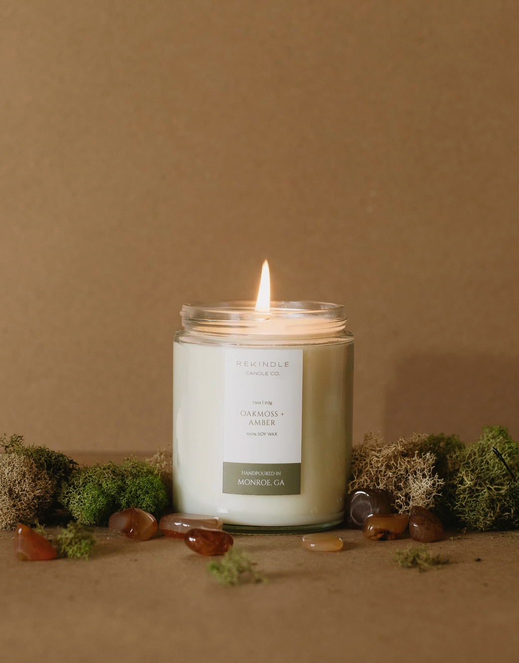 REKINDLE CANDLE CO 5 OZ JAR CANDLE