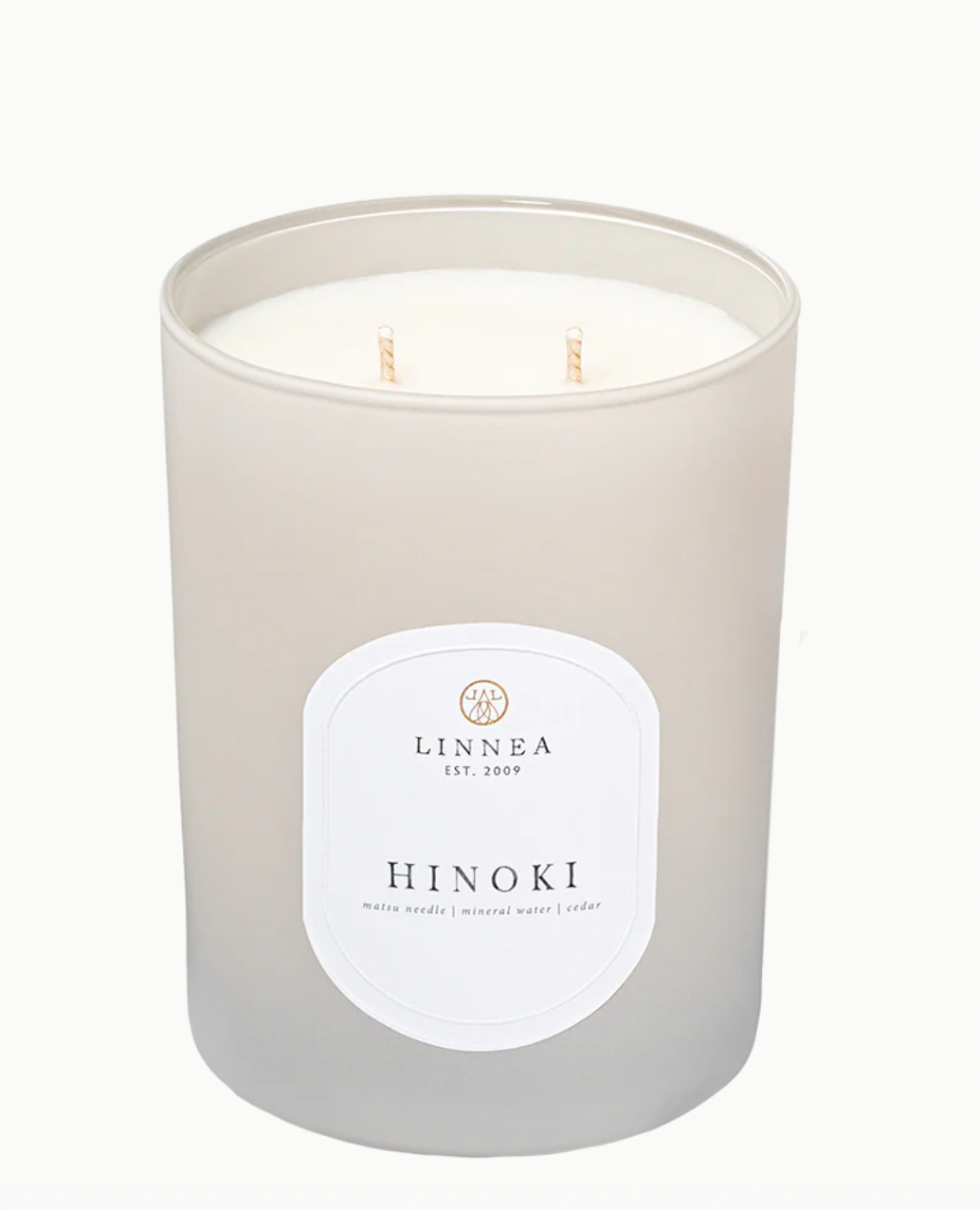 HINOKI 2 WICK LARGE CANDLE